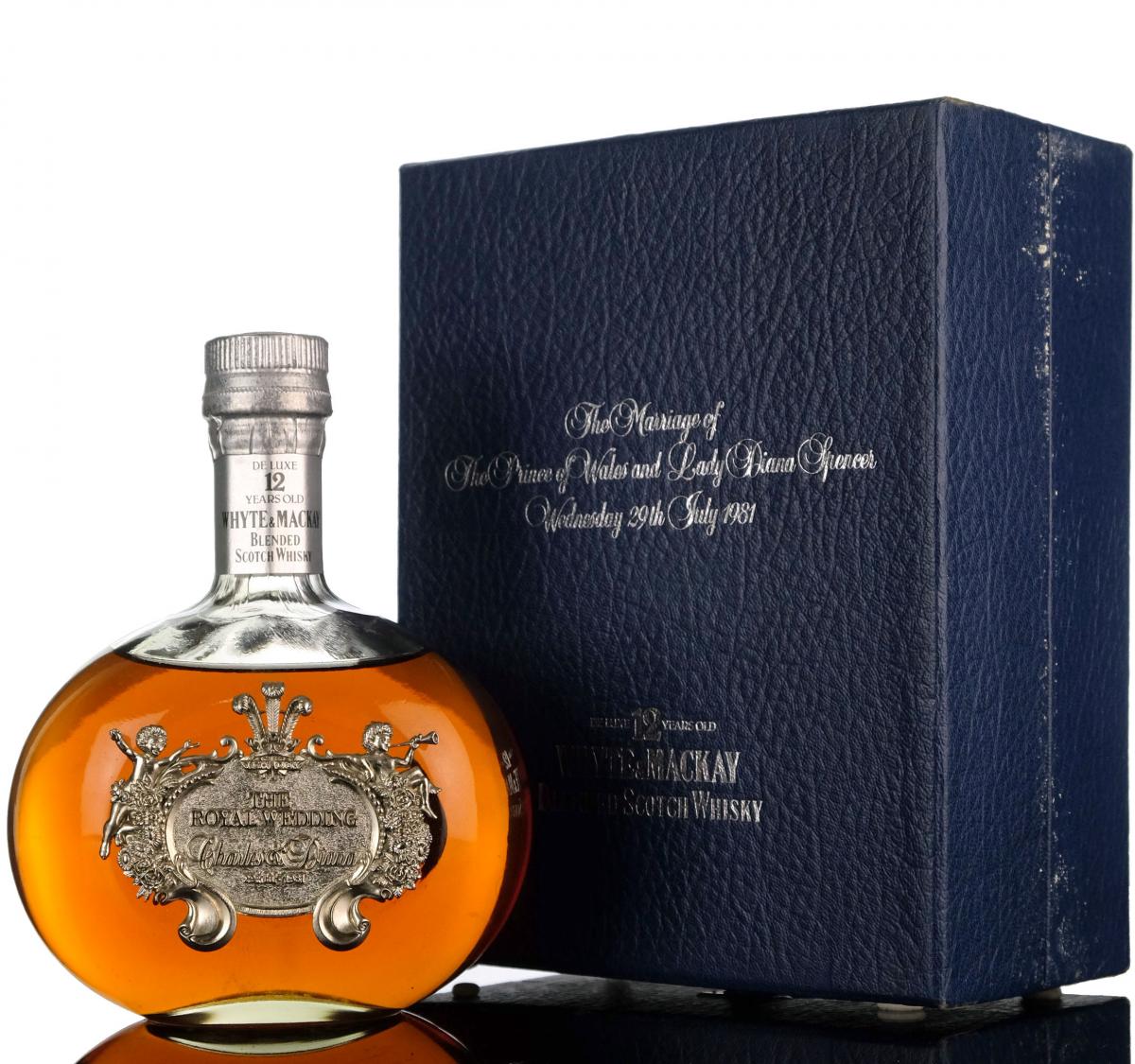 Whyte & Mackay 12 Year Old - The Royal Wedding Charles & Diana 1981