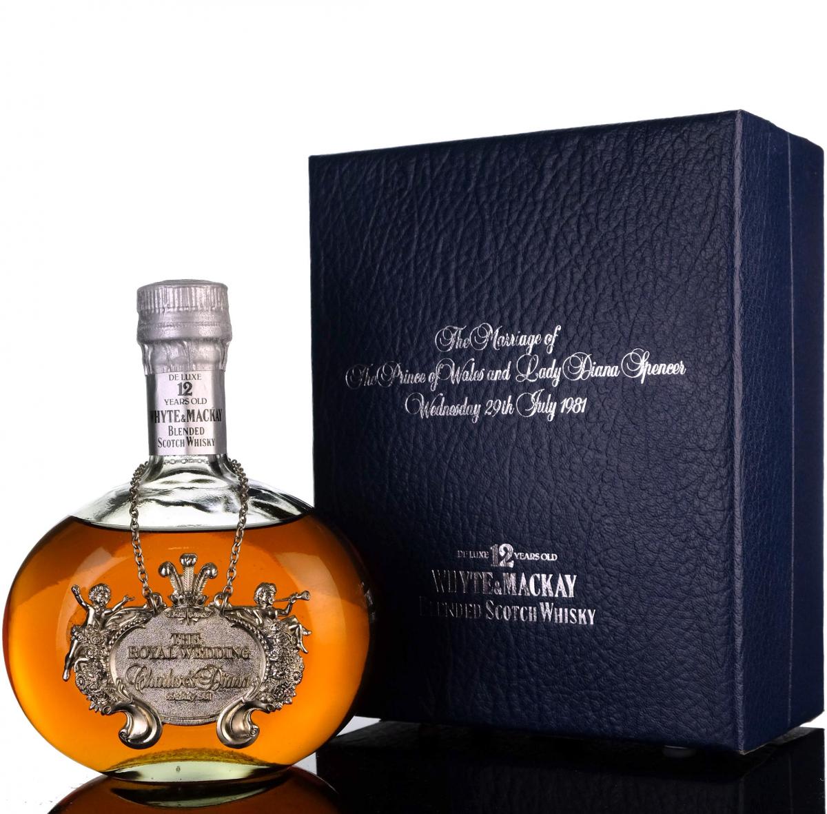 Whyte & Mackay 12 Year Old - The Royal Wedding Charles & Diana 1981