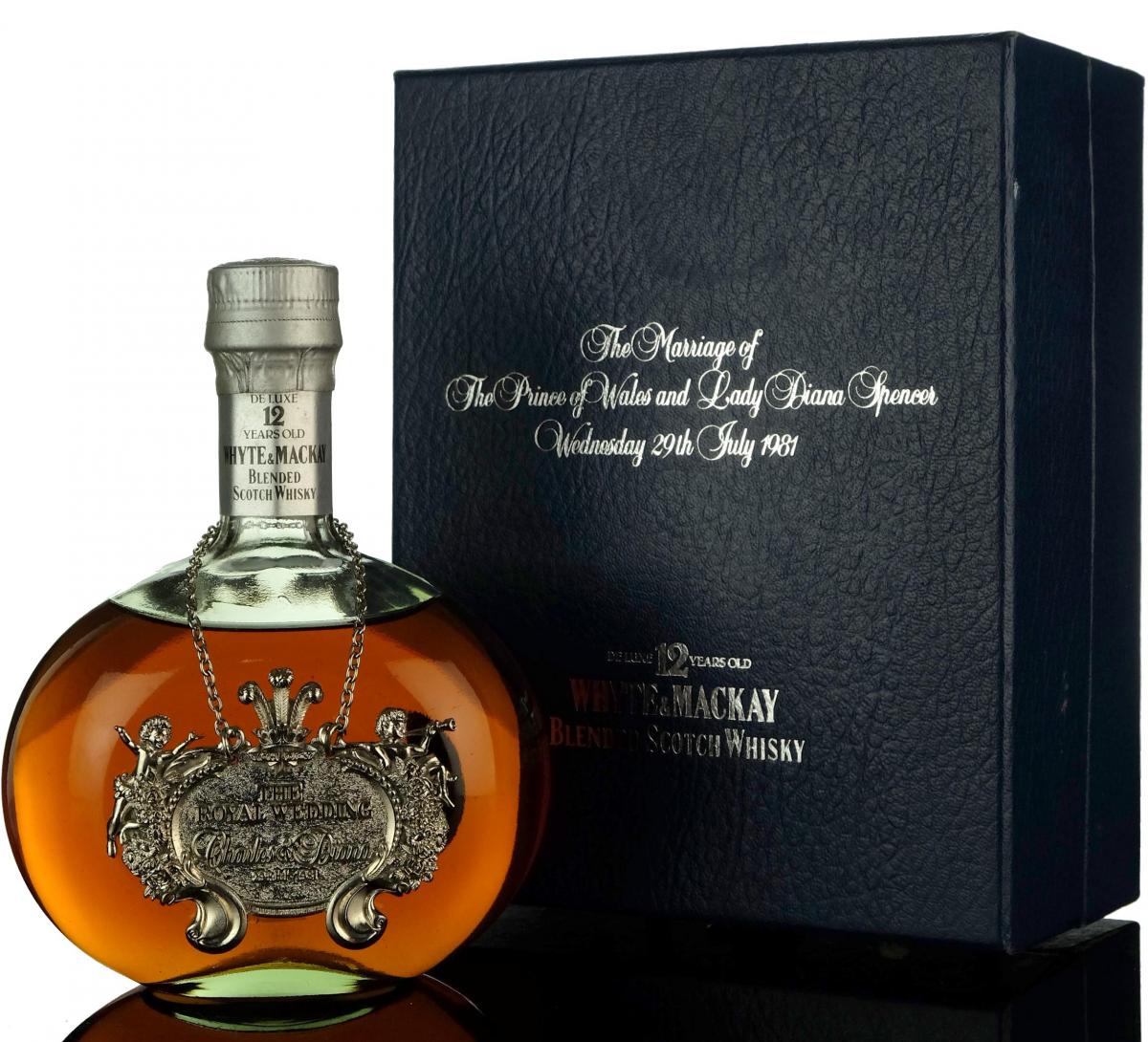 Whyte & Mackay 12 Year Old - The Royal Wedding Charles & Diana 1981