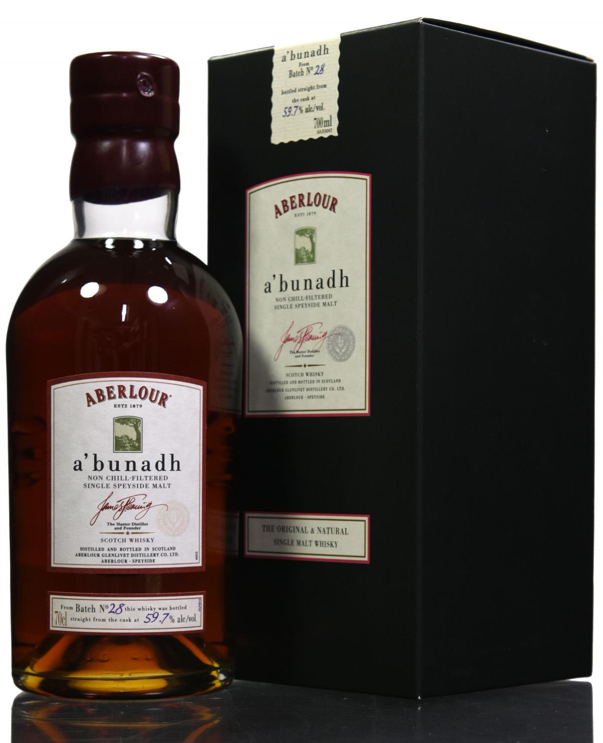 Aberlour Abunadh - Batch 28