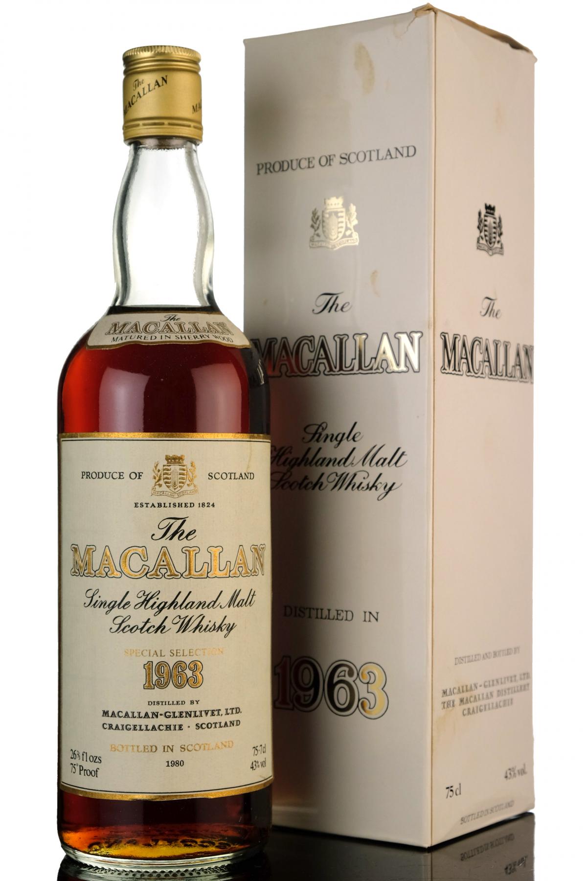 Macallan 1963-1980