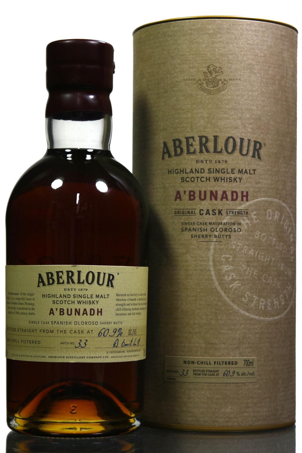Aberlour Abunadh - Batch 33