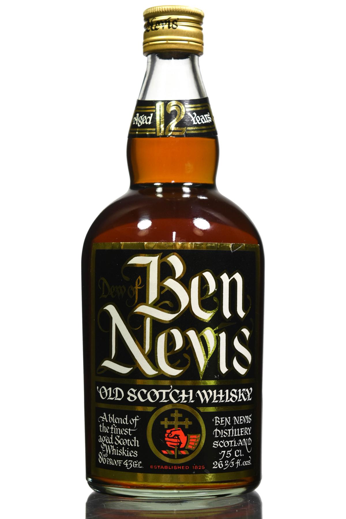 Dew Of Ben Nevis 12 Year Old - Late 1970s
