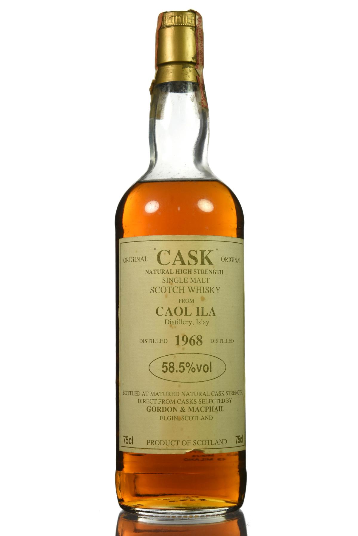 Caol Ila 1968 - Gordon & MacPhail - CASK