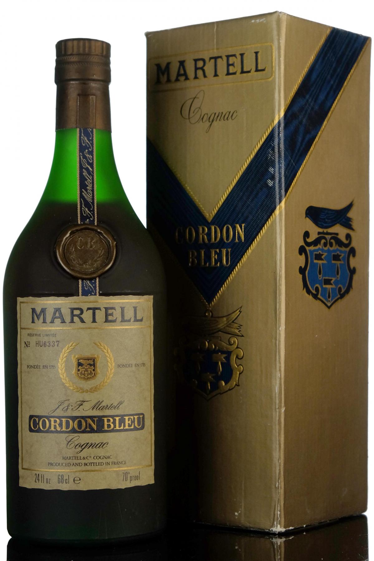 Martell Cordon Bleu Cognac - 1970s