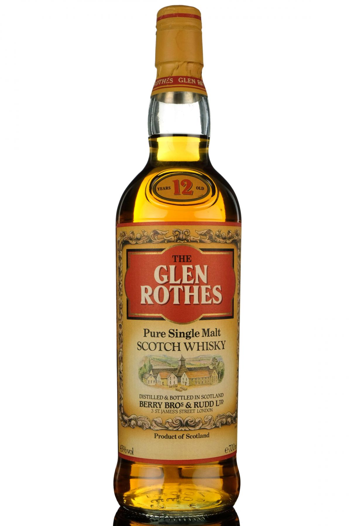 Glenrothes 12 Year Old