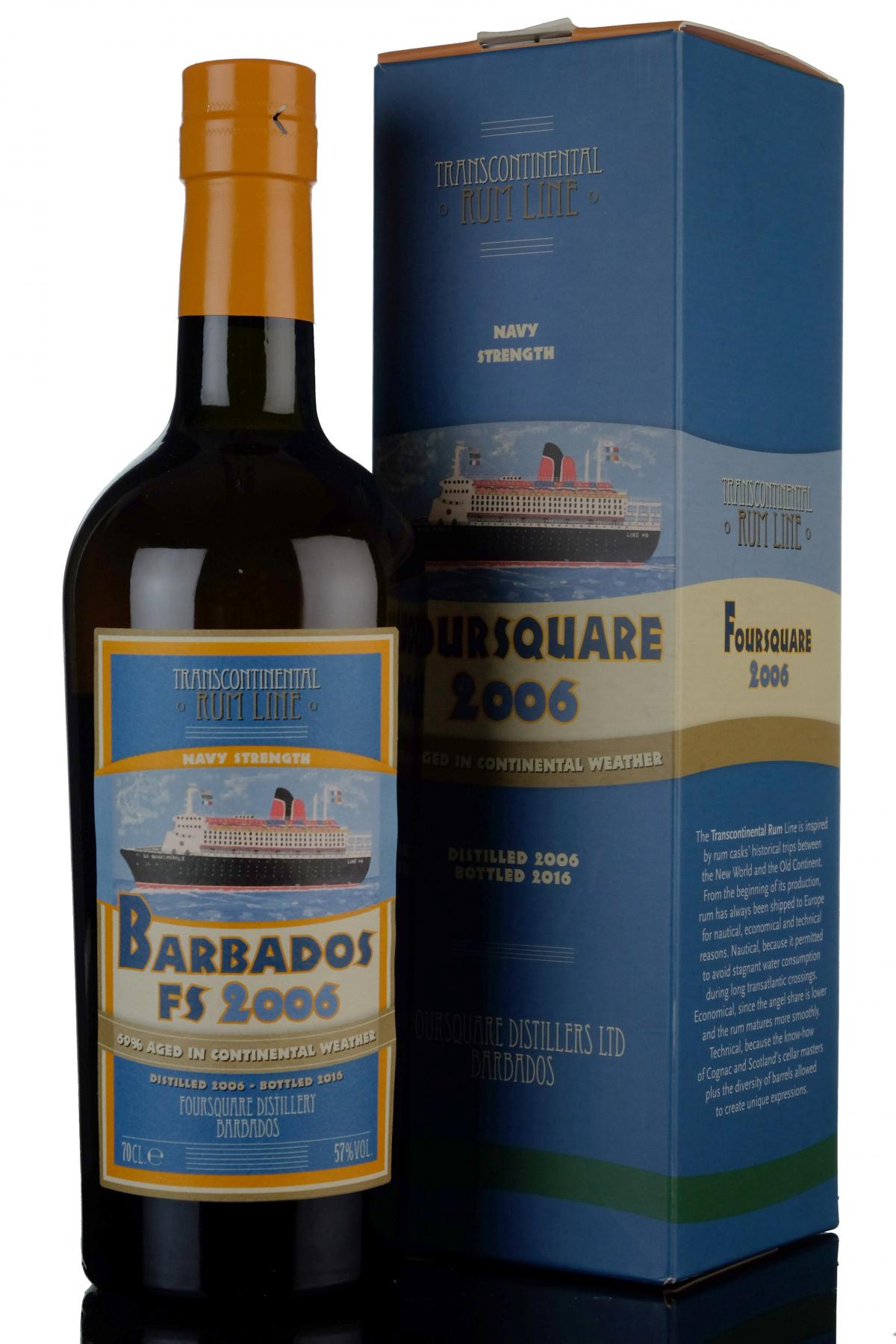 Foursquare 2006-2016 - Transcontinental Rum Line