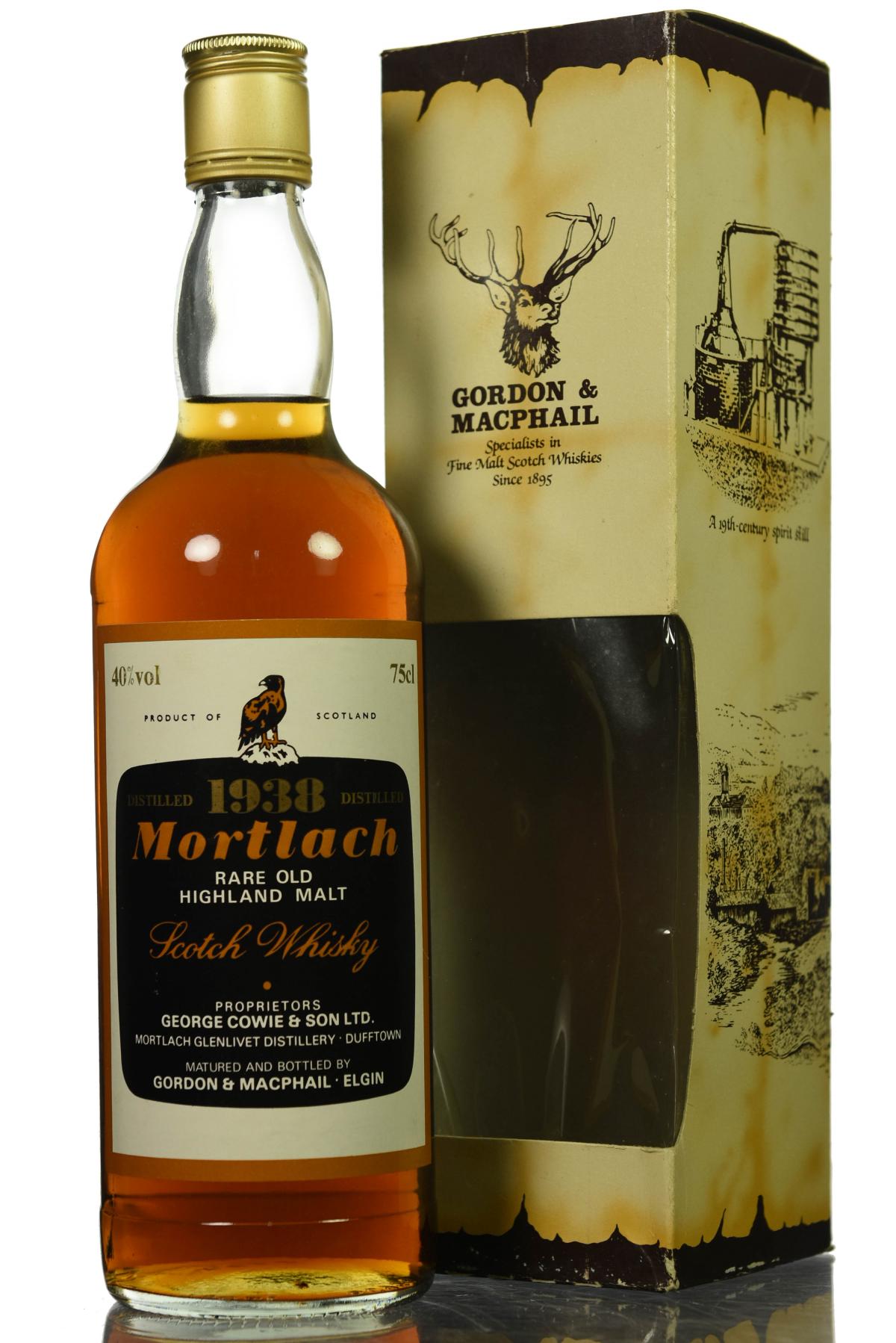 Mortlach 1938 - Gordon & MacPhail - 1980s