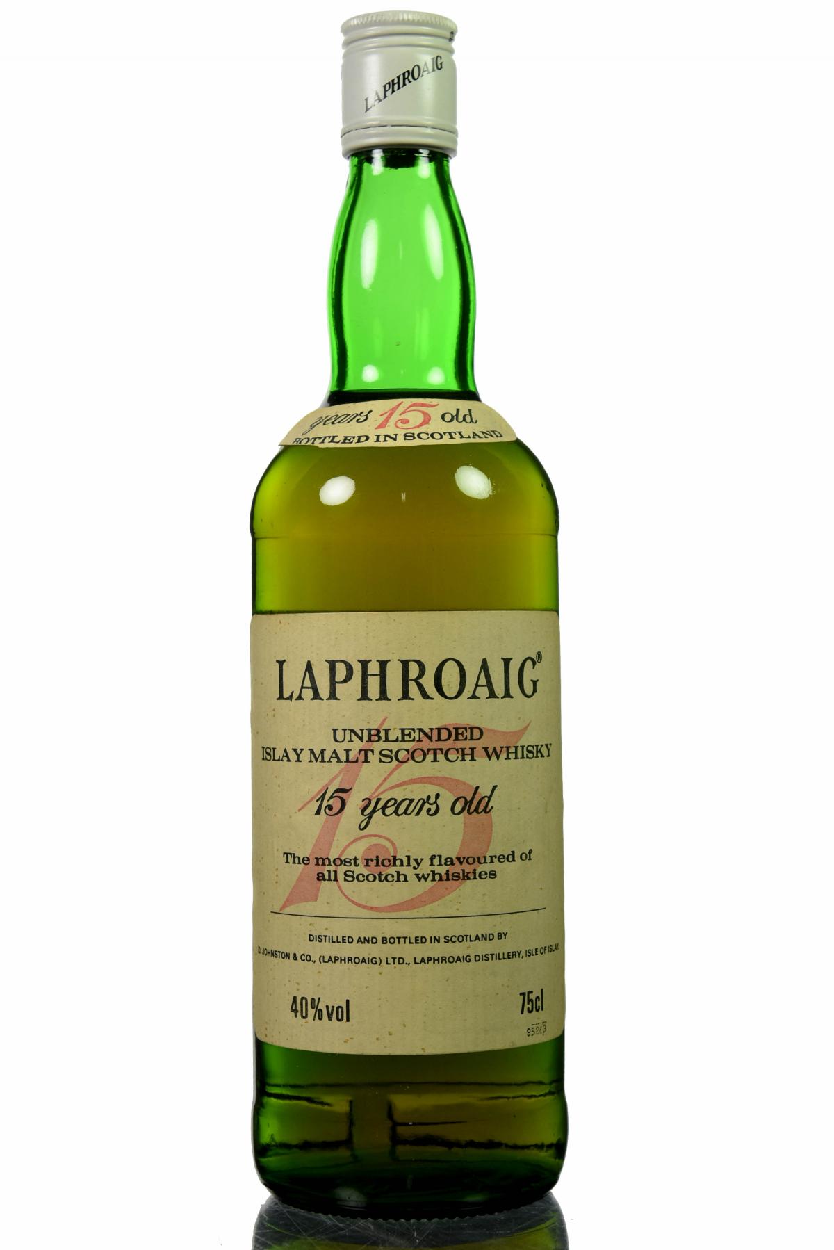 Laphroaig 15 Year Old - 1980s
