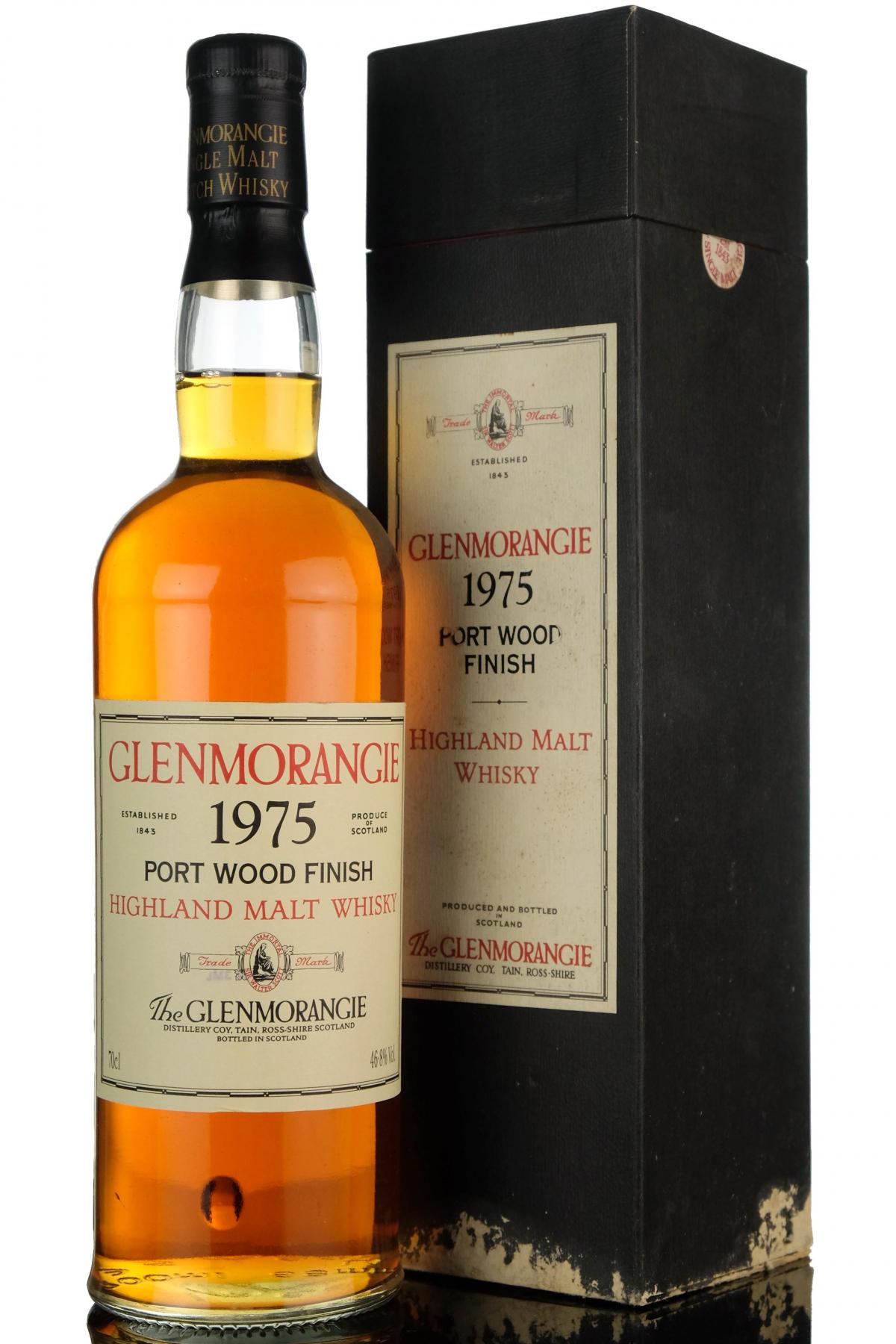 Glenmorangie 1975-1994 - Port Wood Finish