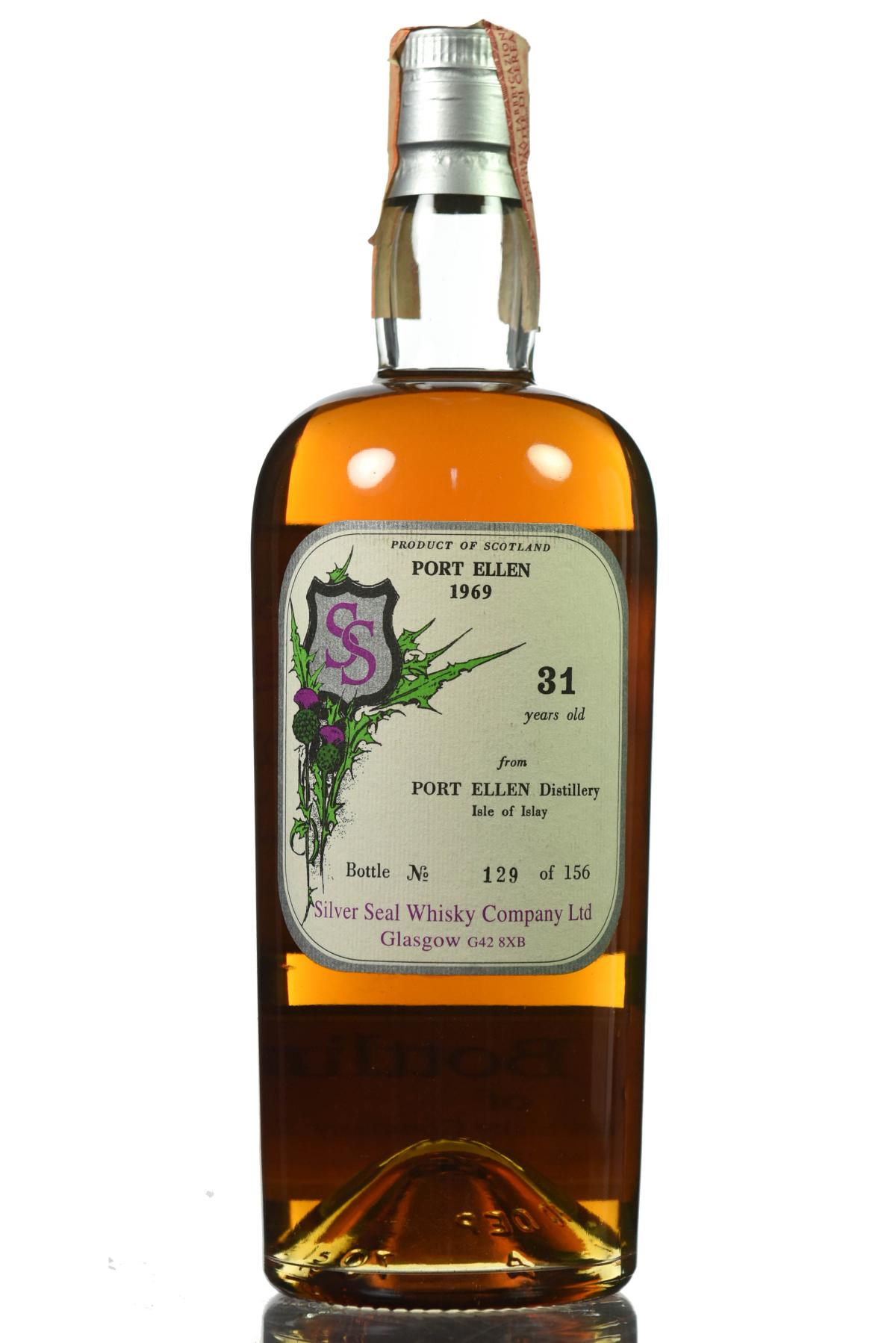 Port Ellen 1969-2001 - 31 Year Old - Silver Seal