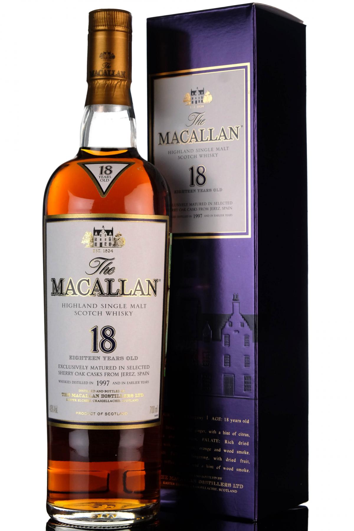 Macallan 1997 - 18 Year Old