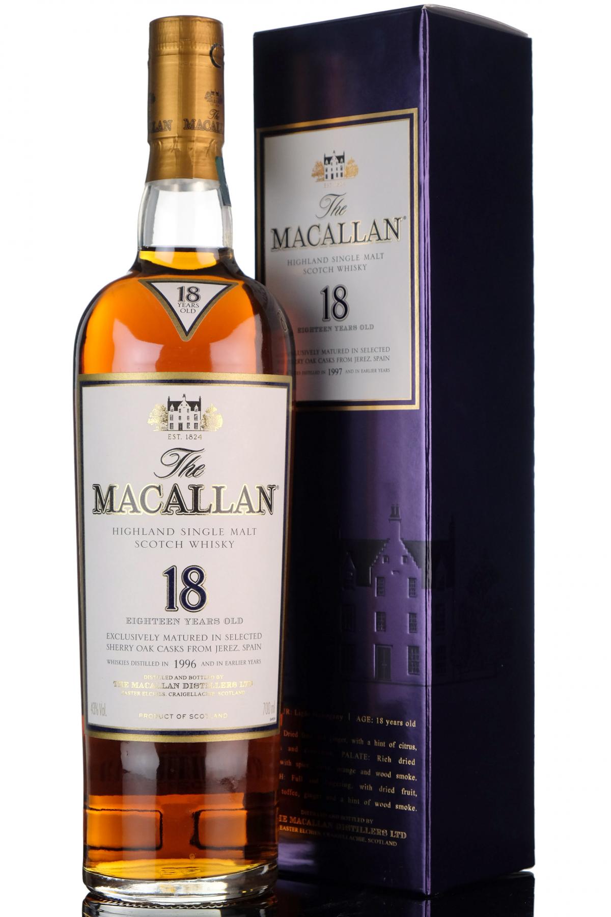 Macallan 1997 - 18 Year Old