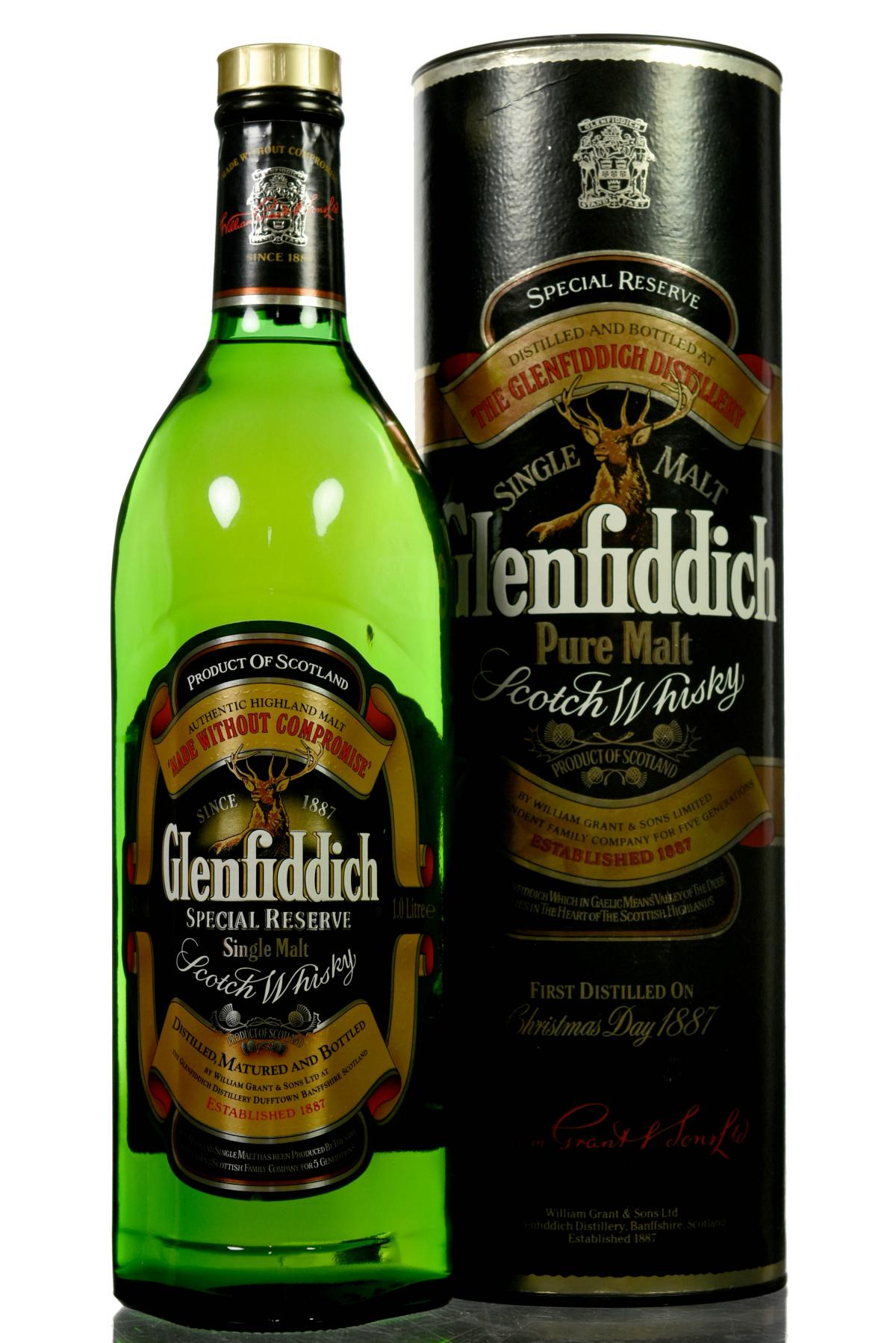 Glenfiddich Pure Malt - 1 Litre