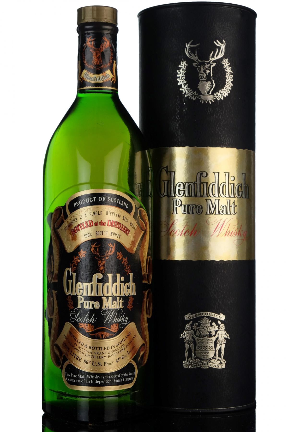 Glenfiddich Pure Malt - 1 Litre