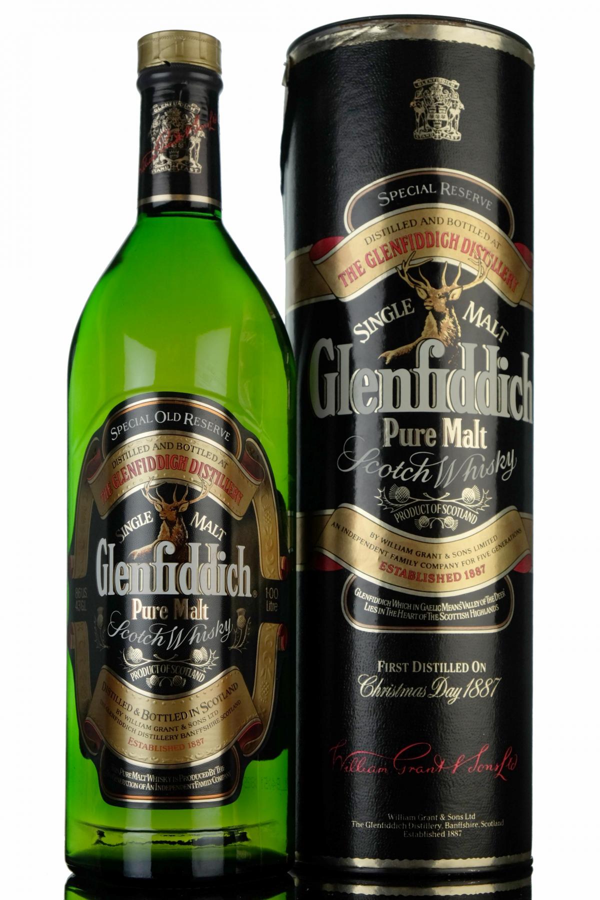 Glenfiddich Pure Malt - 1 Litre