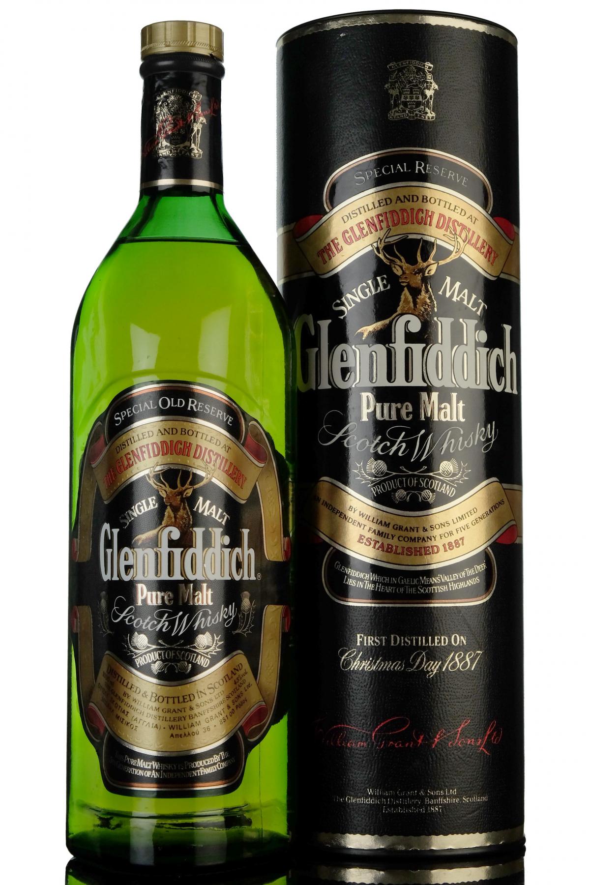 Glenfiddich Pure Malt - 1 Litre