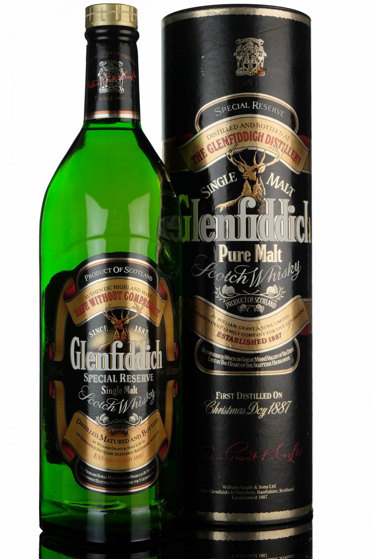 Glenfiddich Pure Malt - 1 Litre