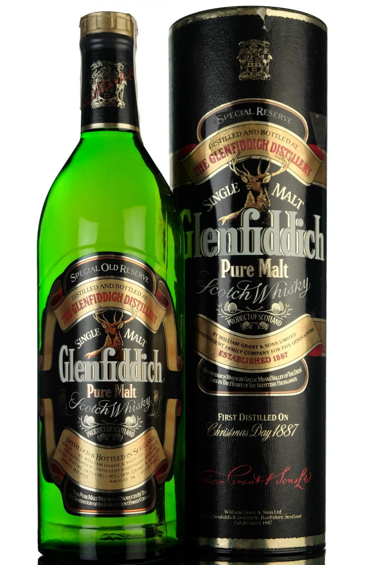 Glenfiddich Pure Malt - 1 Litre