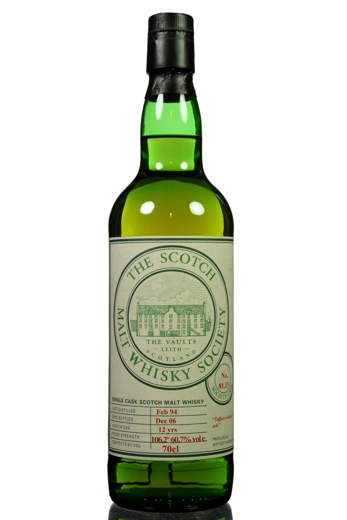 Glen Keith 1994-2006 - 12 Year Old - SMWS 81.13