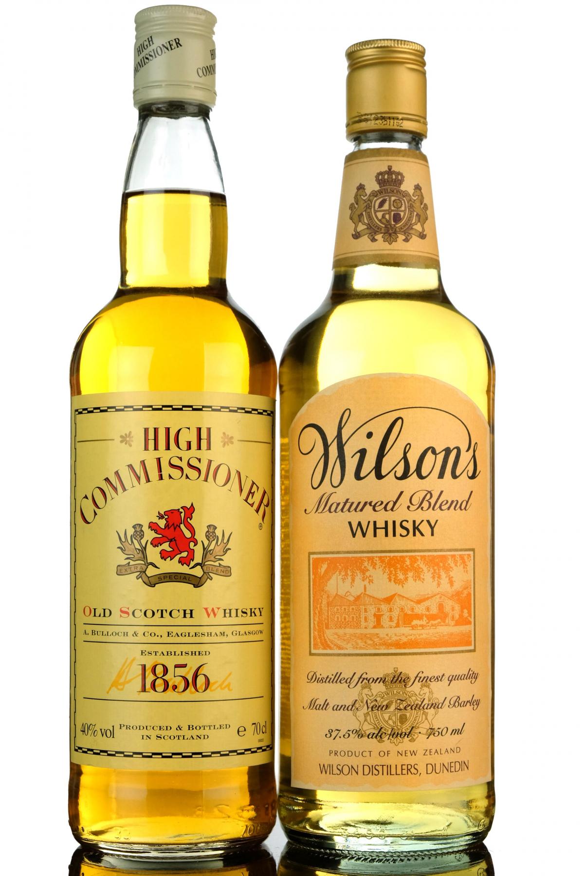 2 x Assorted Whiskies