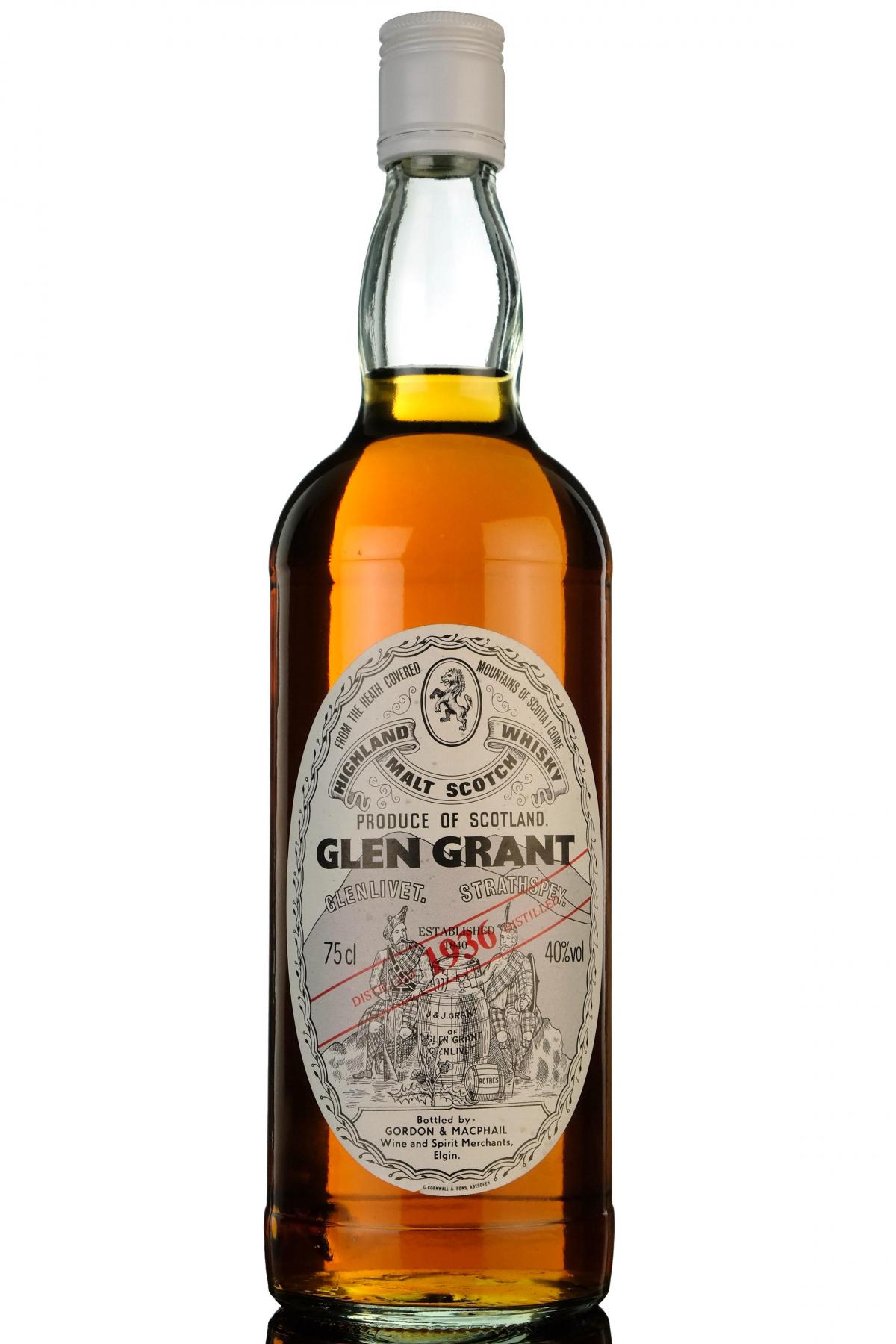 Glen Grant 1936 - Gordon & MacPhail
