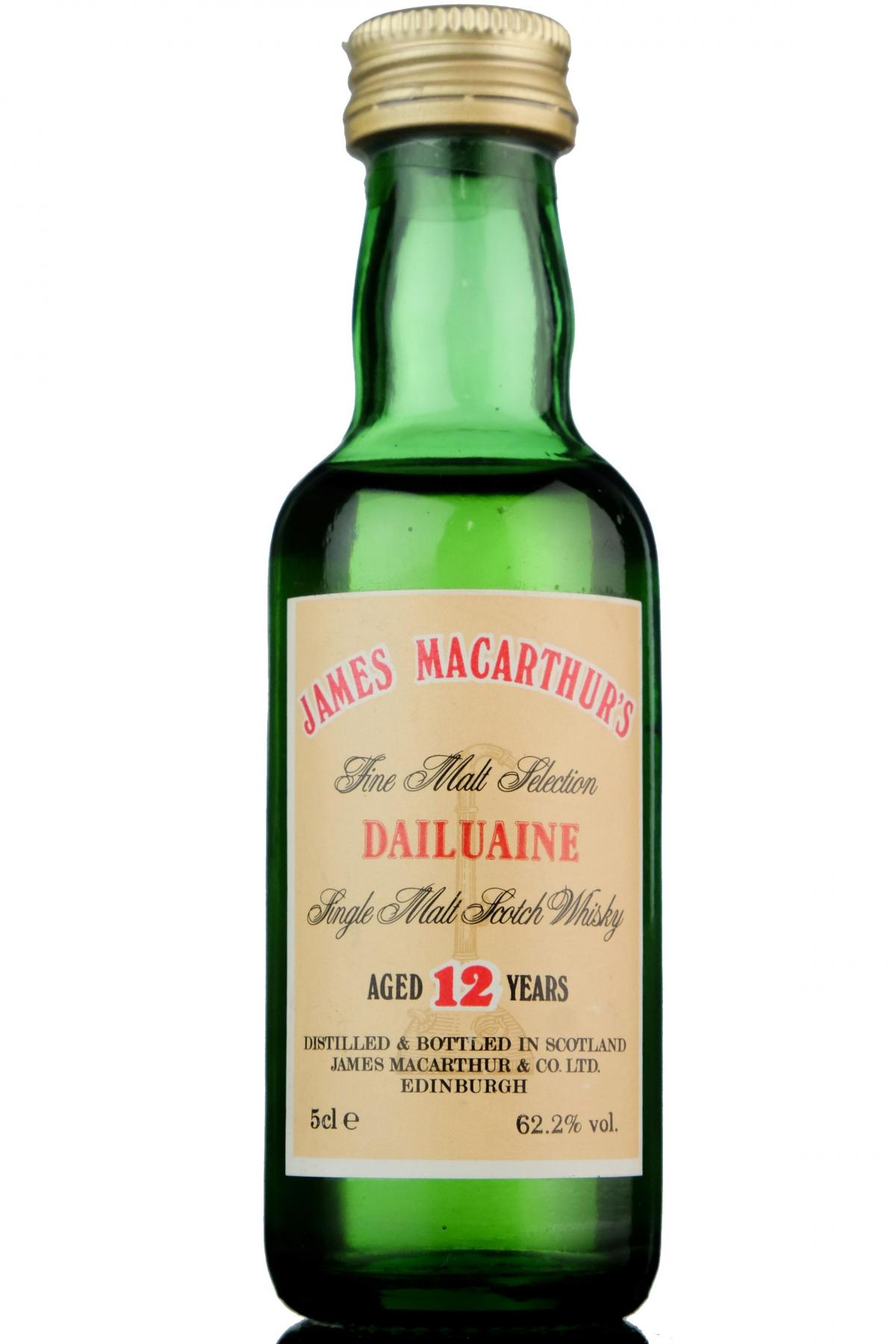 Dailuaine 12 Year Old - James MacArthur - Fine Malt Selection Miniature