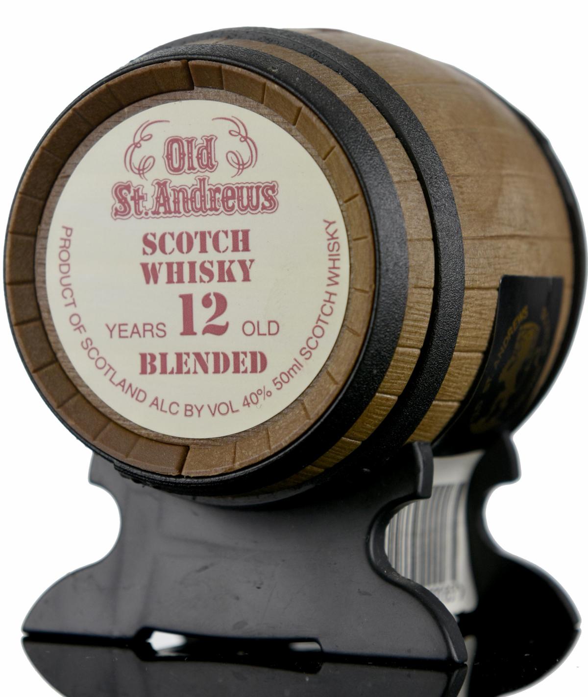 Old St Andrews Whisky Barrel - 12 Year Old Miniature