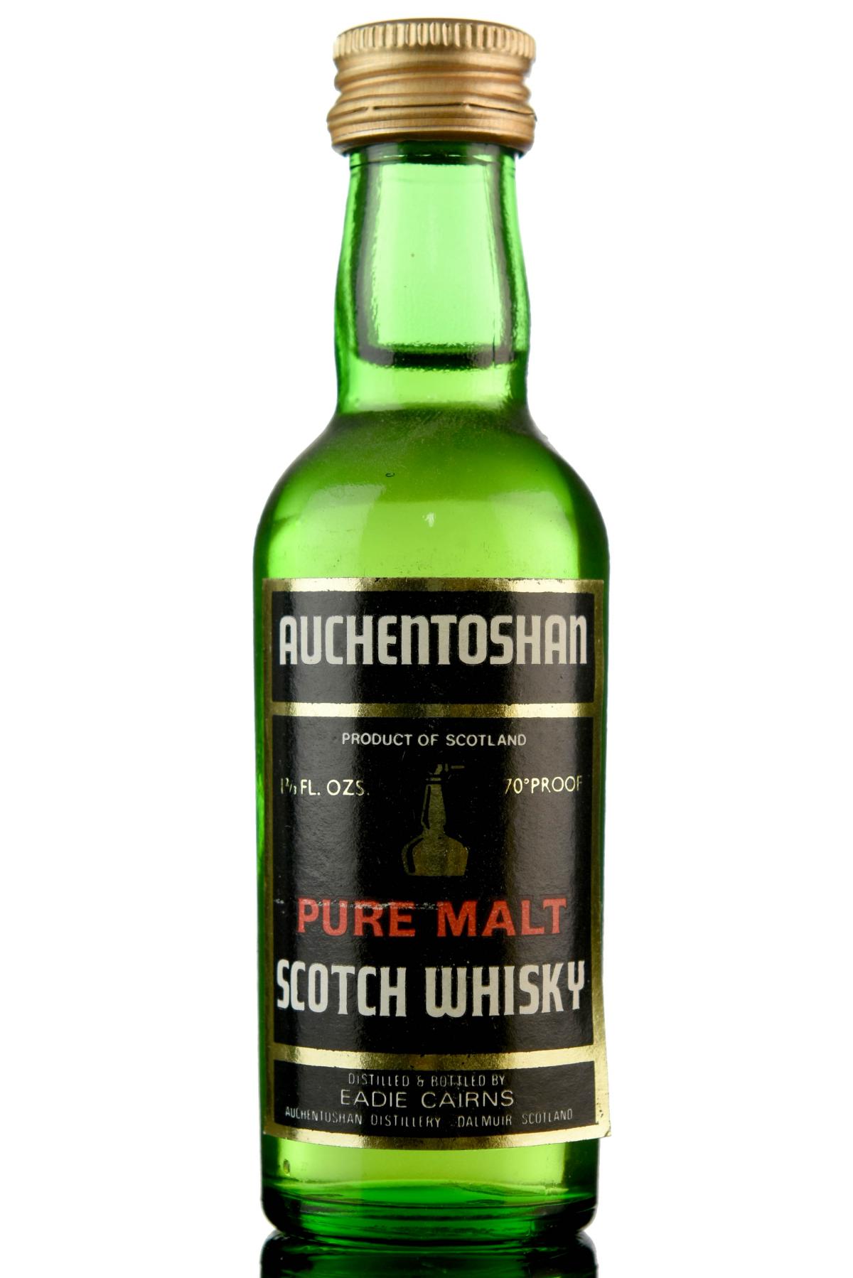 Auchentoshan Pure Malt - 70 Proof Miniature