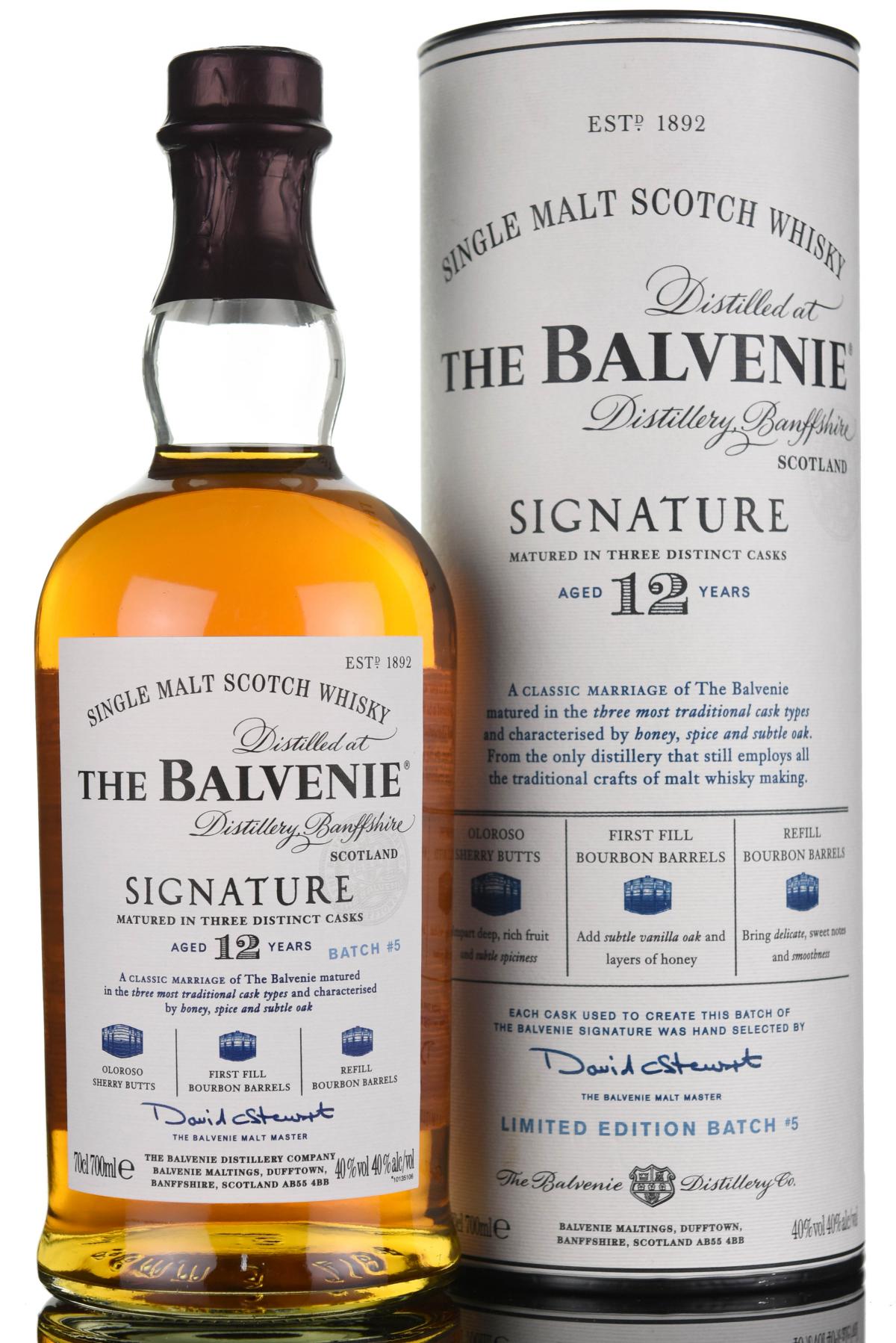 Balvenie 12 Year Old - Signature - Batch 5