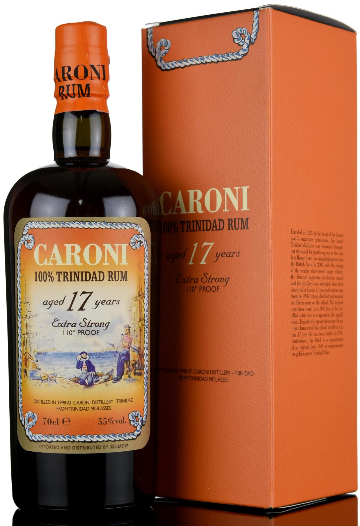 Caroni 1998 - 17 Year Old Rum