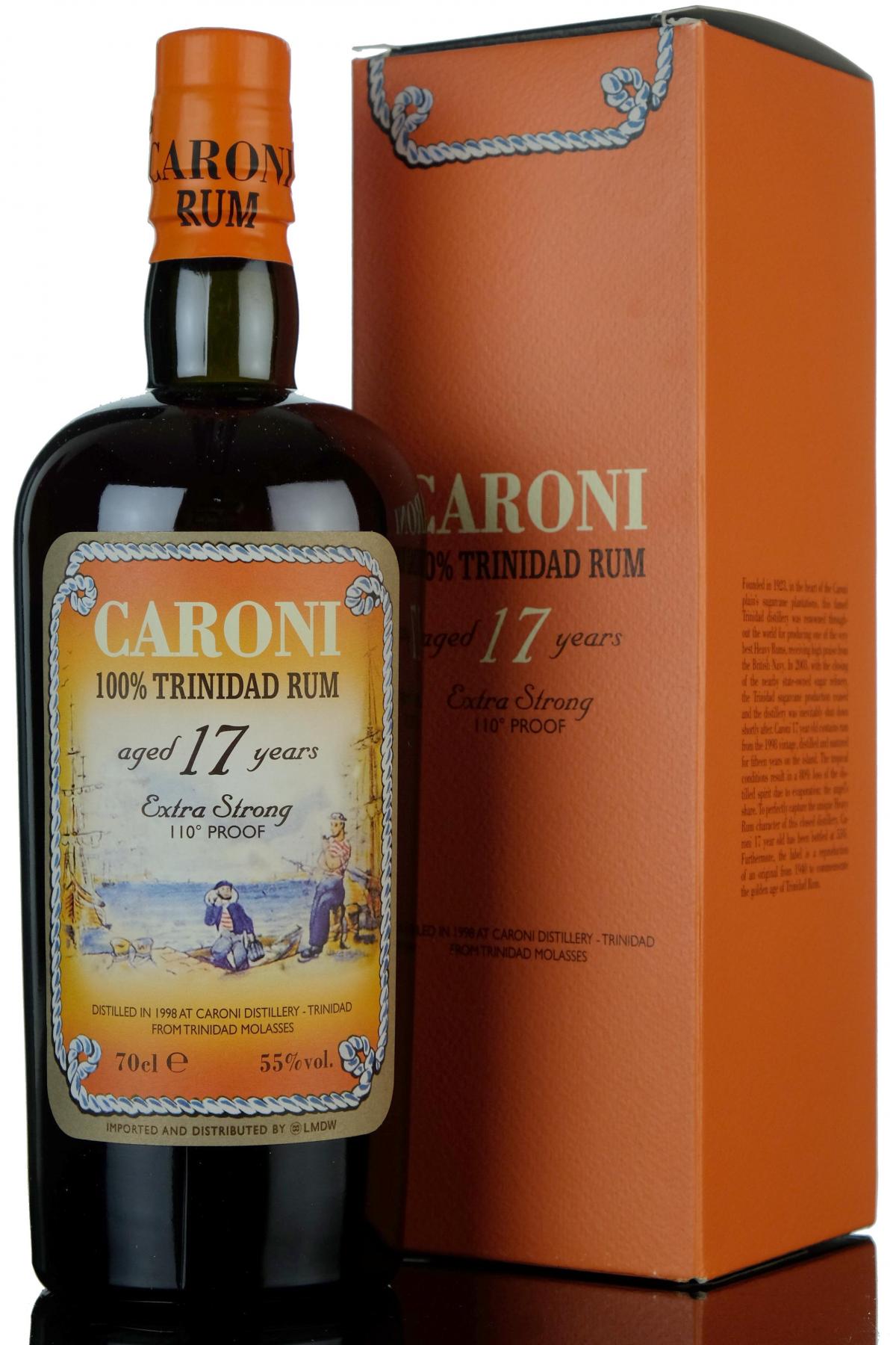 Caroni 1998 - 17 Year Old Rum