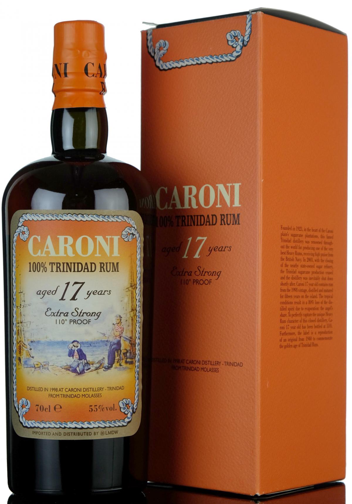 Caroni 1998 - 17 Year Old Rum