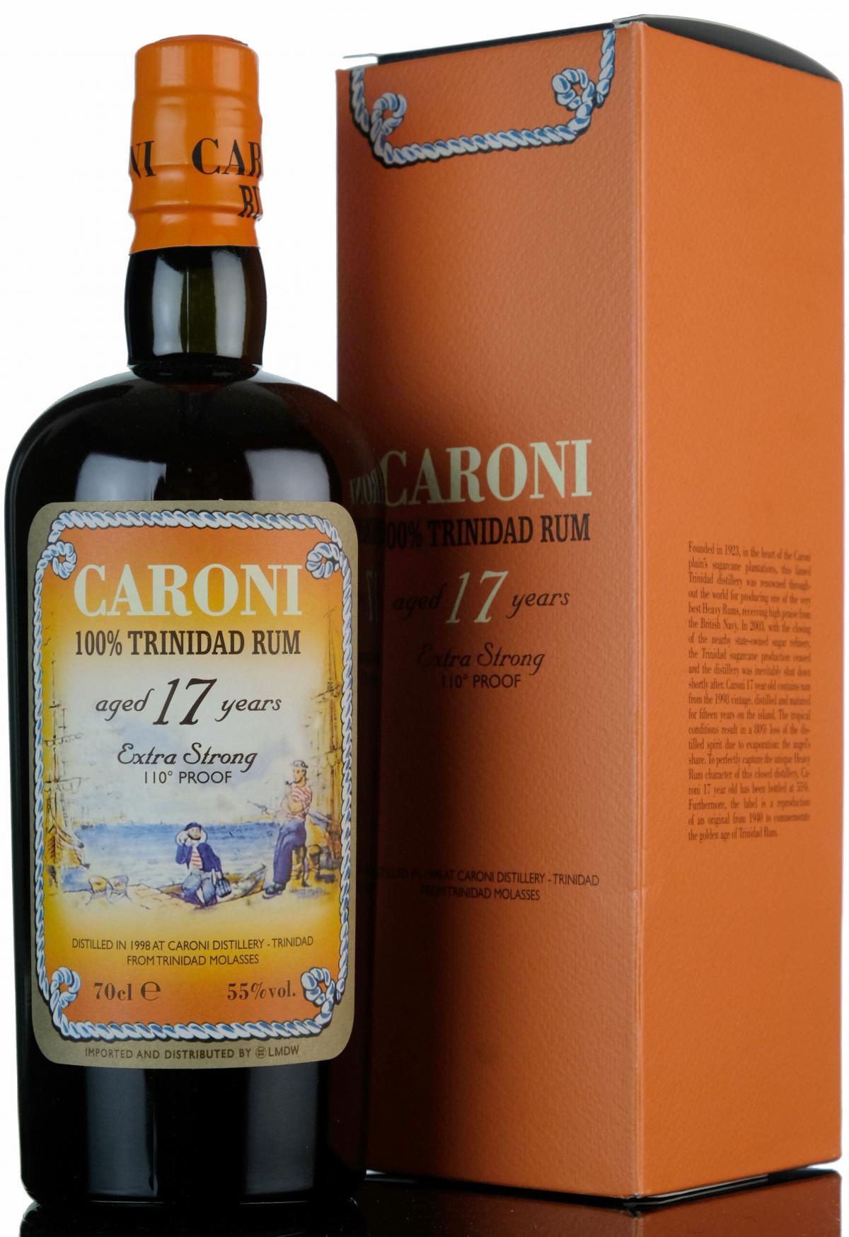 Caroni 1998 - 17 Year Old Rum