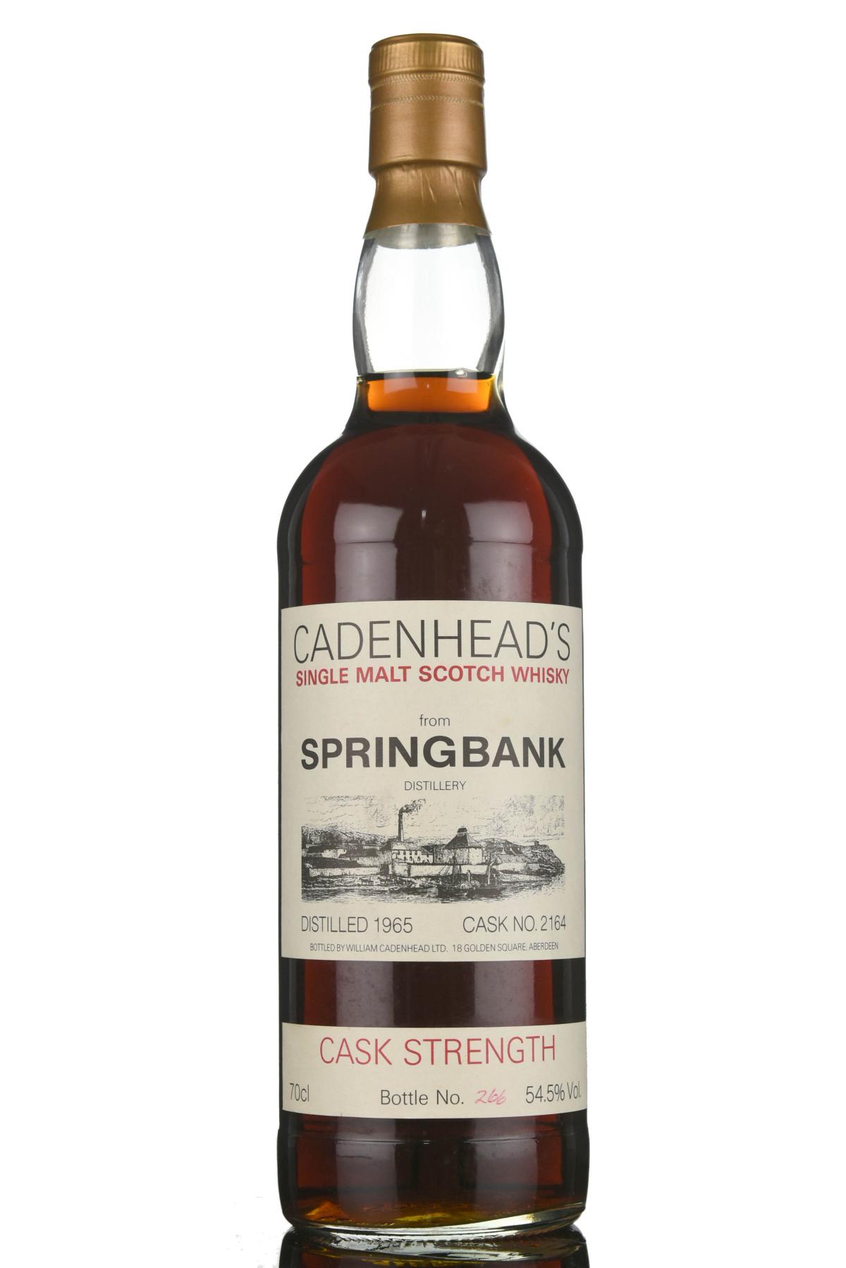 Springbank 1965 - Cadenheads Cask Strength 2164