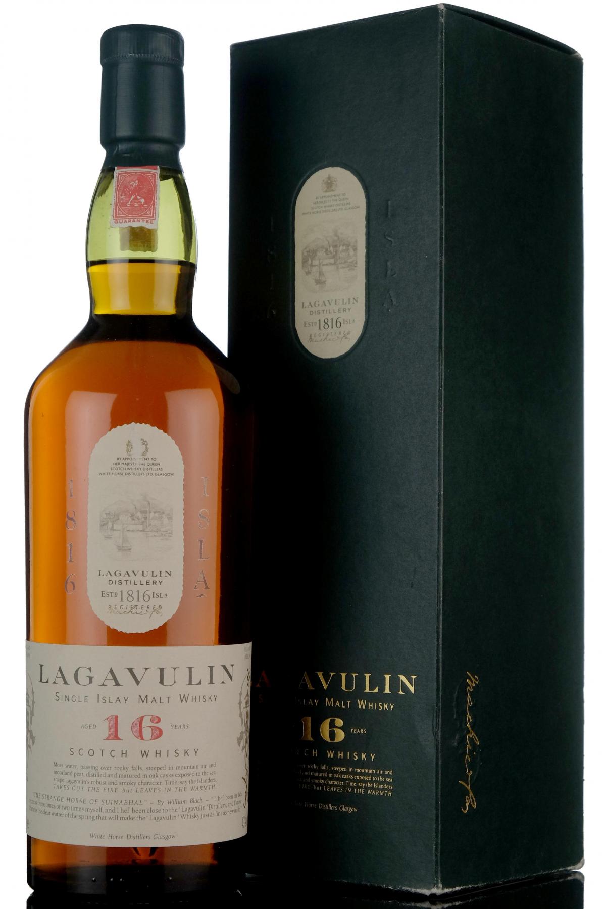 Lagavulin 16 Year Old - White Horse - 75cl