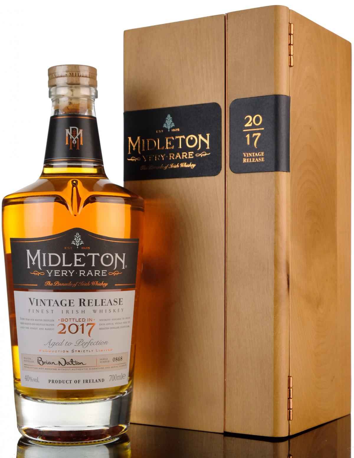 Midleton Very Rare - Bottled 2017 - Vintage Release