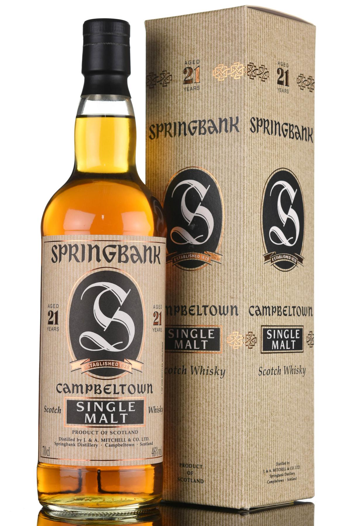 Springbank 21 Year Old - Bottled 2005