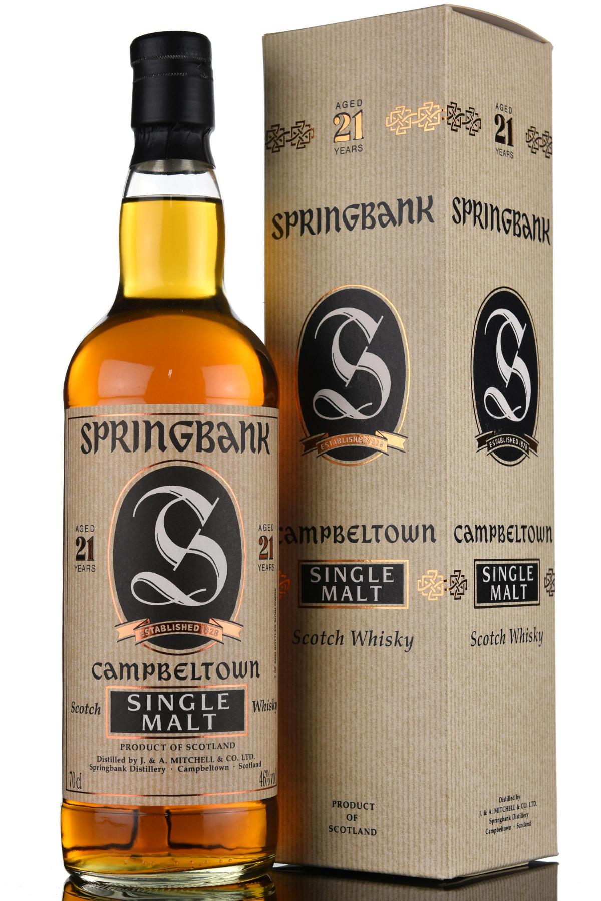 Springbank 21 Year Old - Bottled 2005