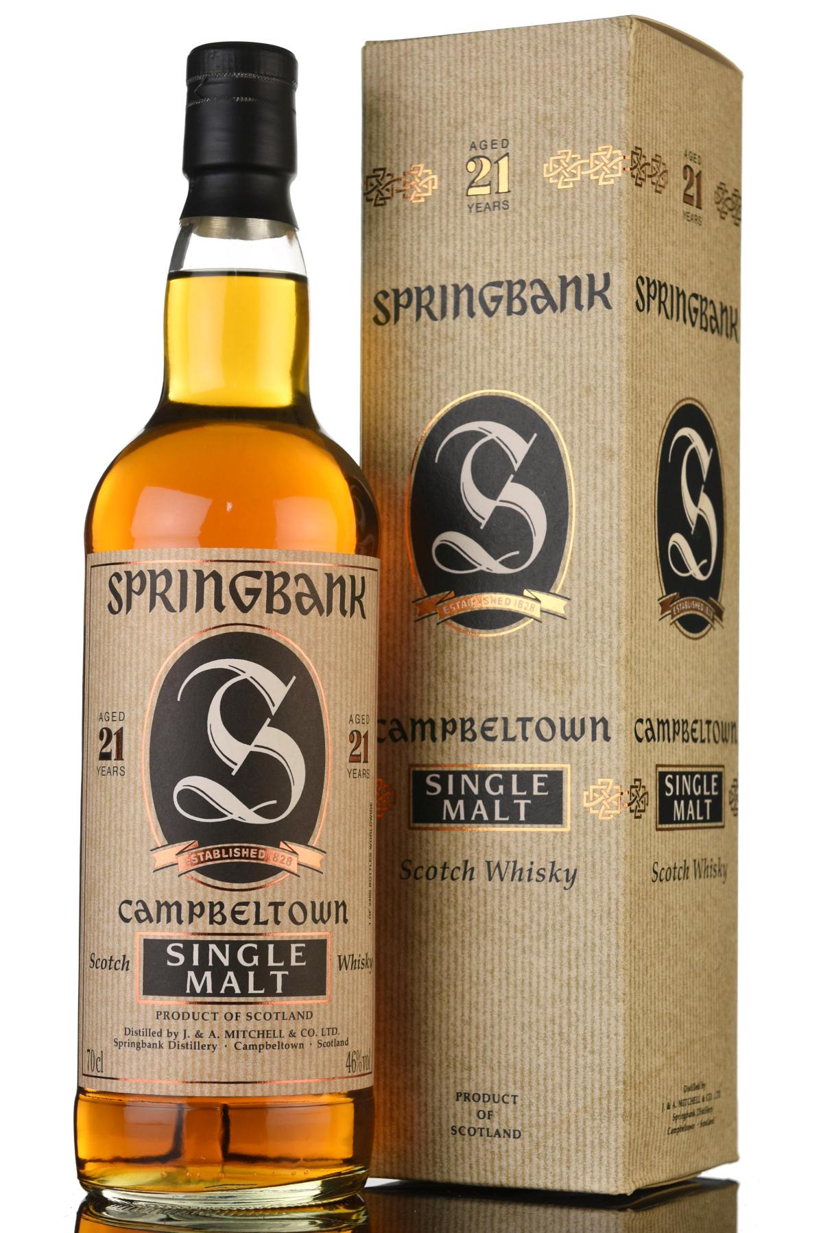 Springbank 21 Year Old - Bottled 2005
