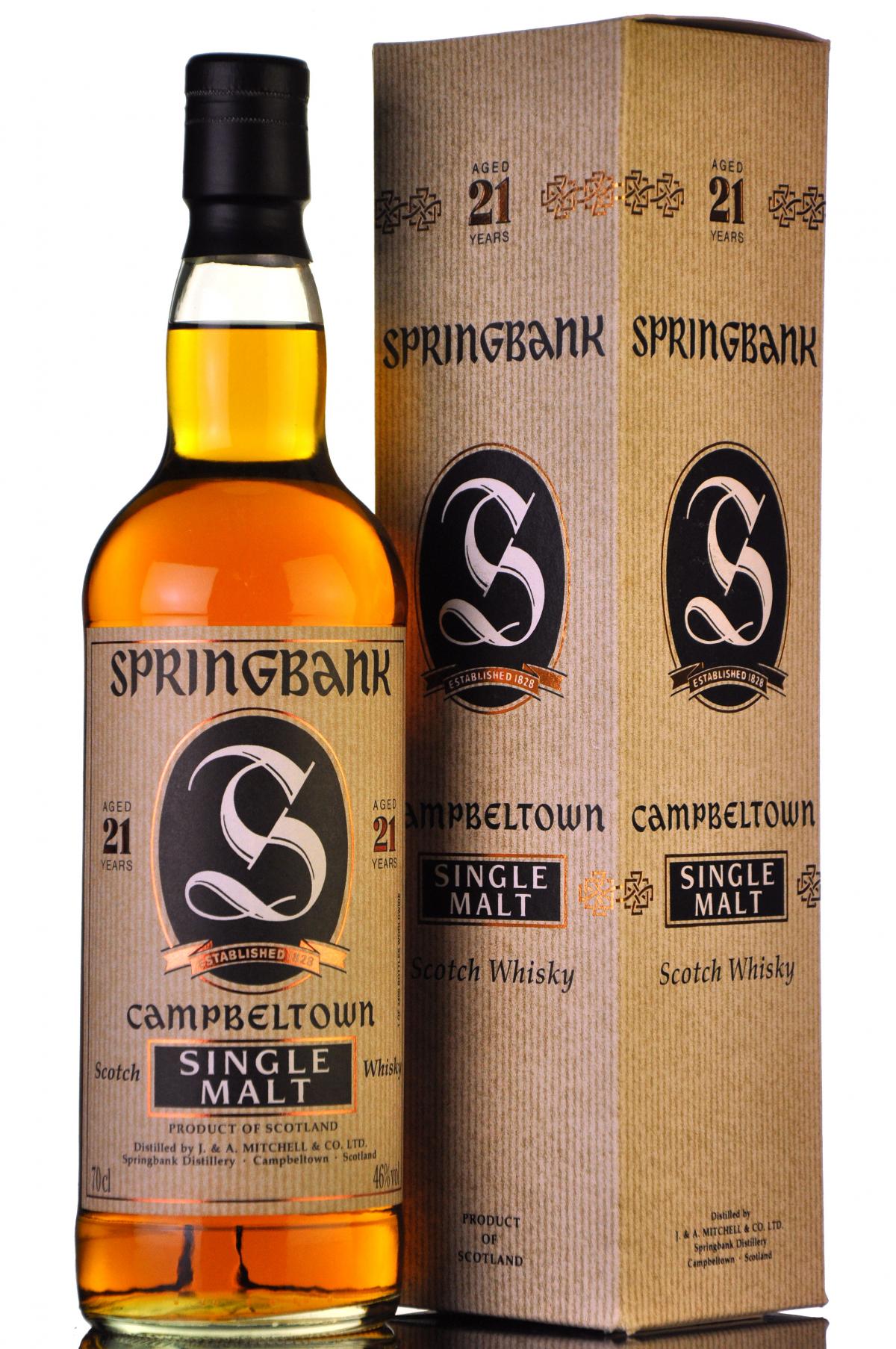 Springbank 21 Year Old - Bottled 2005