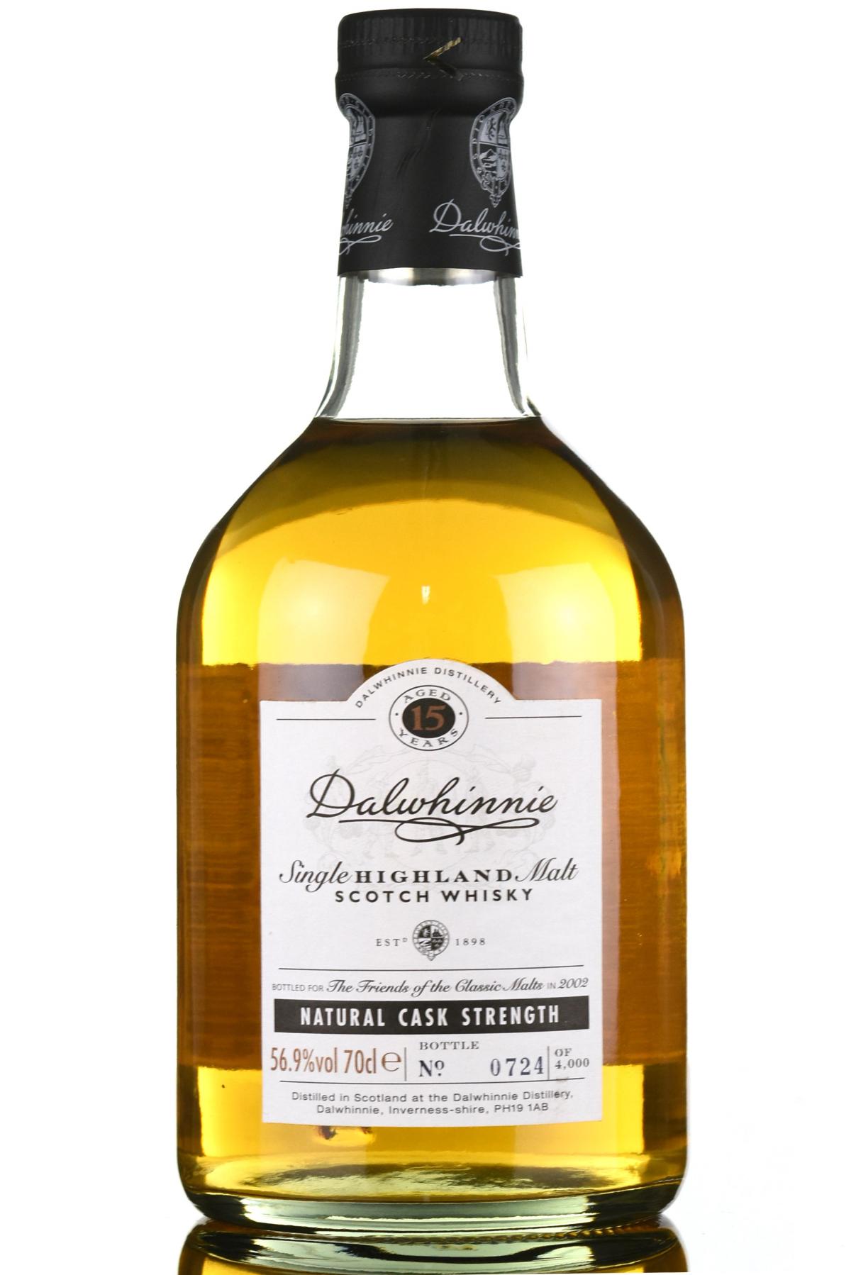 Dalwhinnie 15 Year Old - Friends Of The Classic Malts