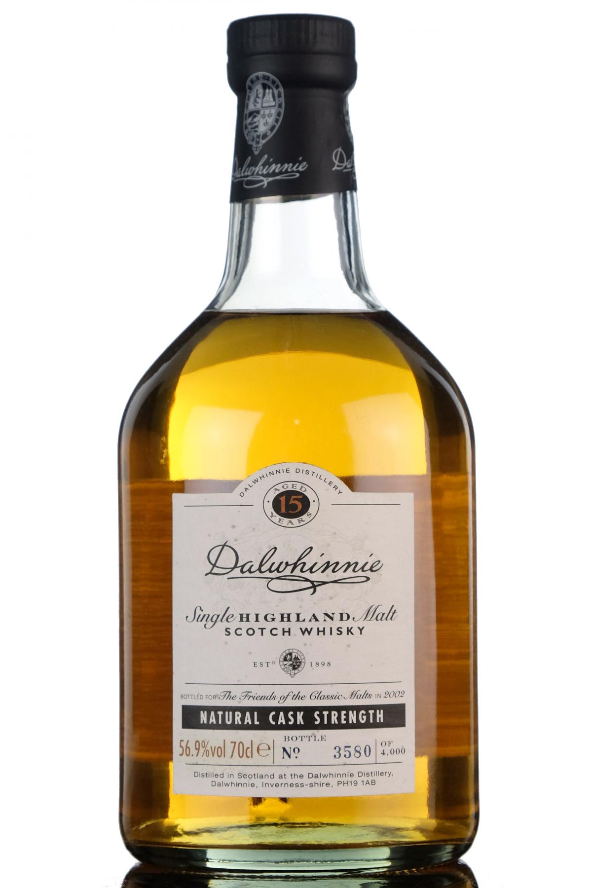 Dalwhinnie 15 Year Old - Friends Of The Classic Malts
