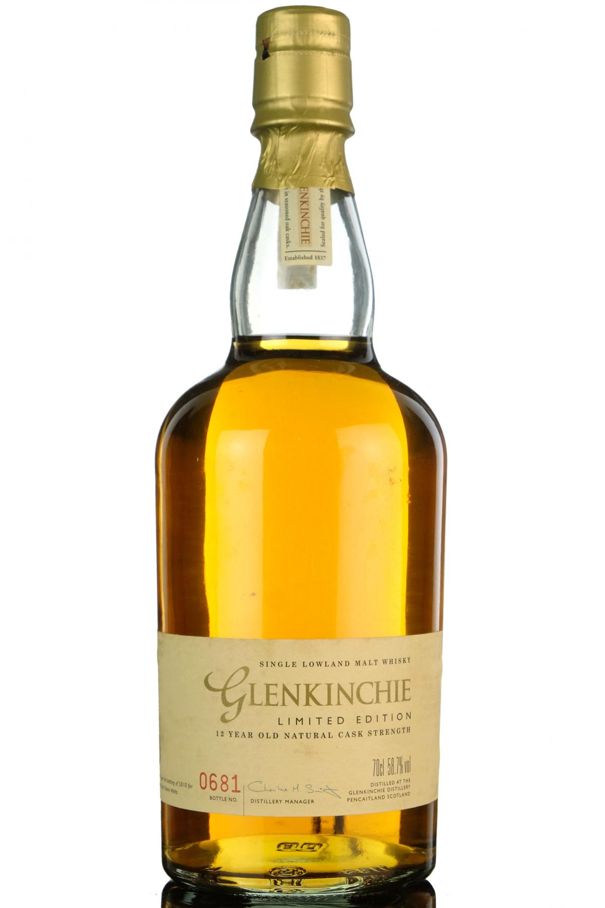 Glenkinchie 12 Year Old - Friends Of The Classic Malts
