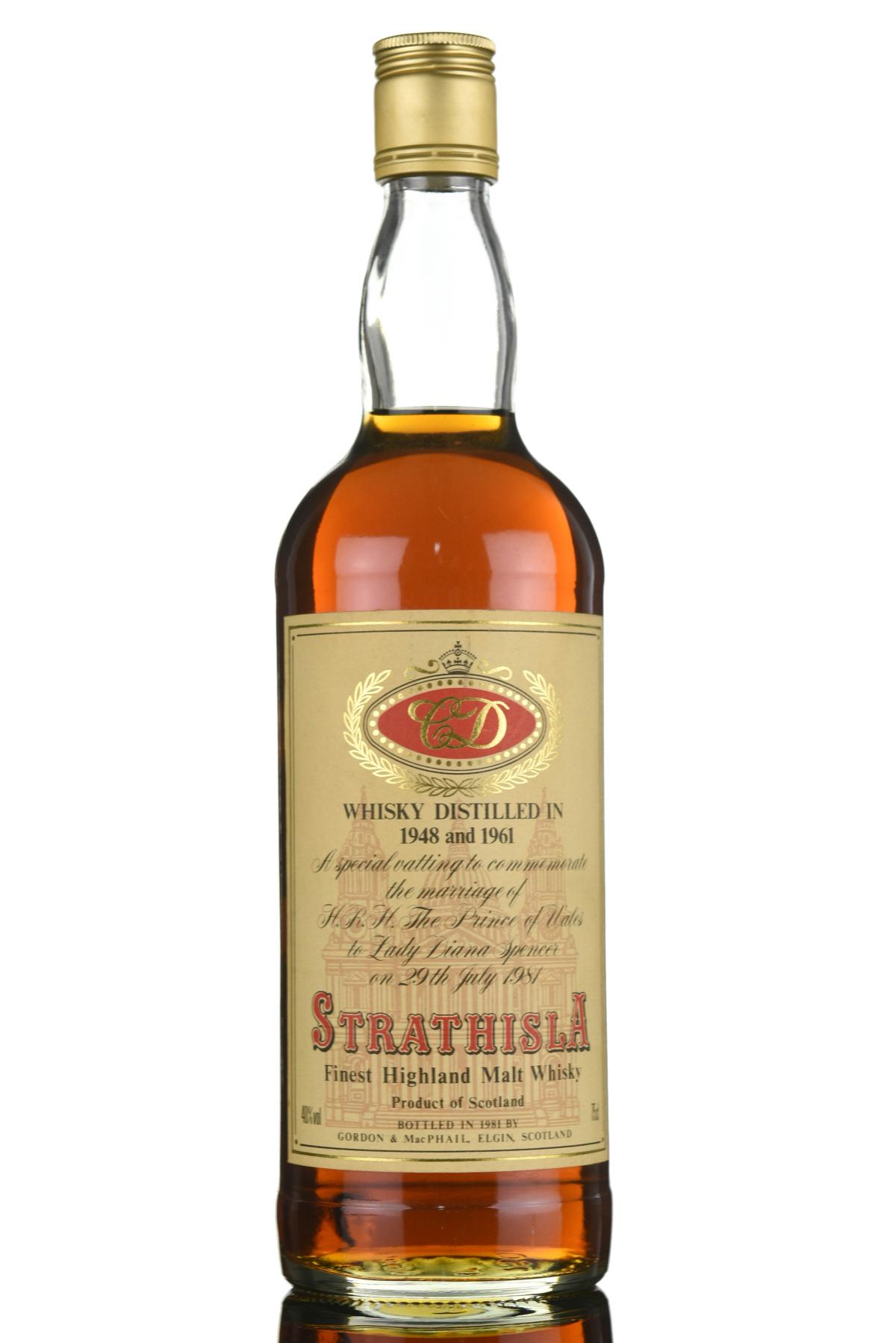 Strathisla Royal Marriage 1948 & 1961 - Gordon & MacPhail