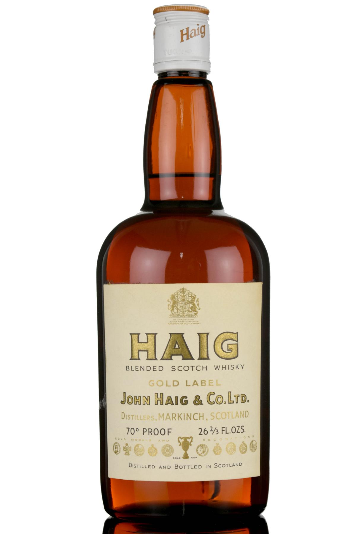 Haig Gold Label - 1970s