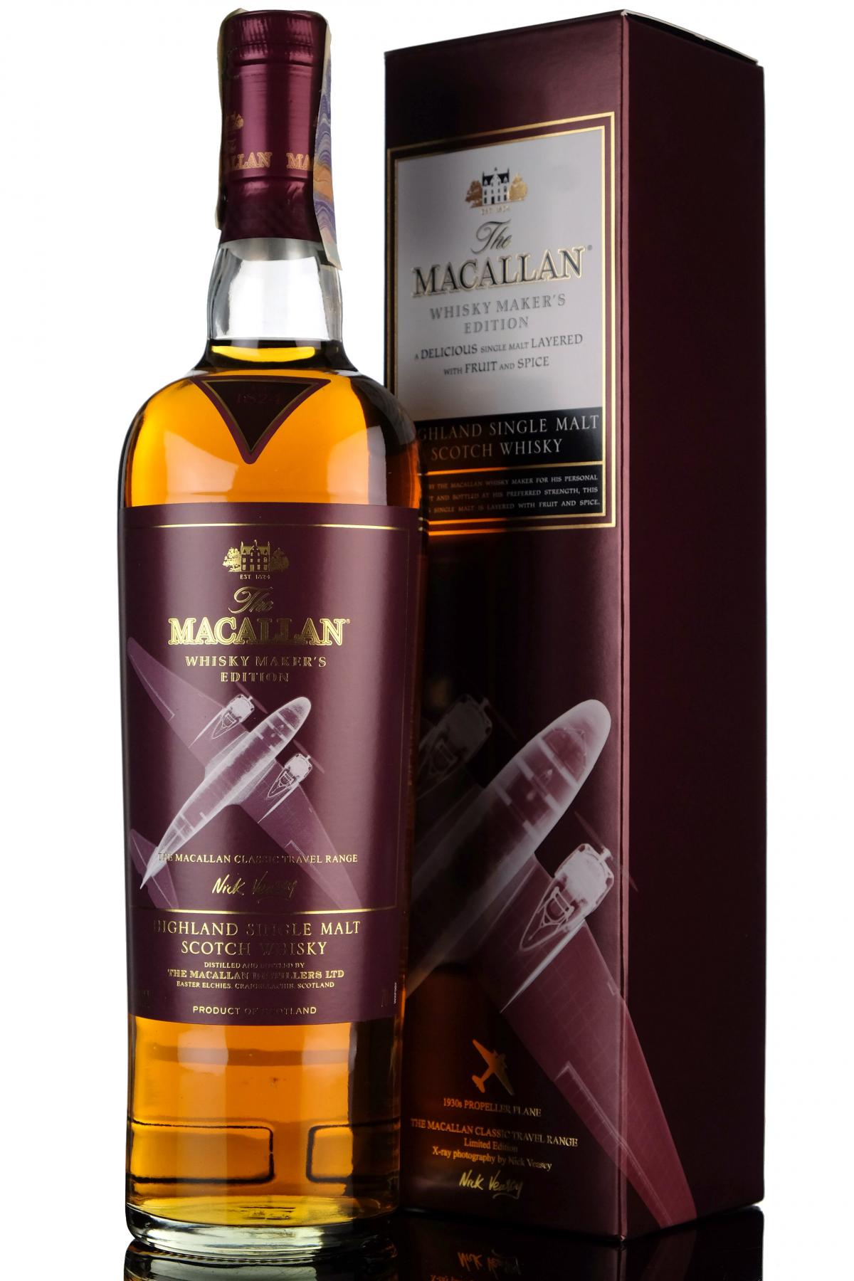 Macallan Whisky Makers Edition