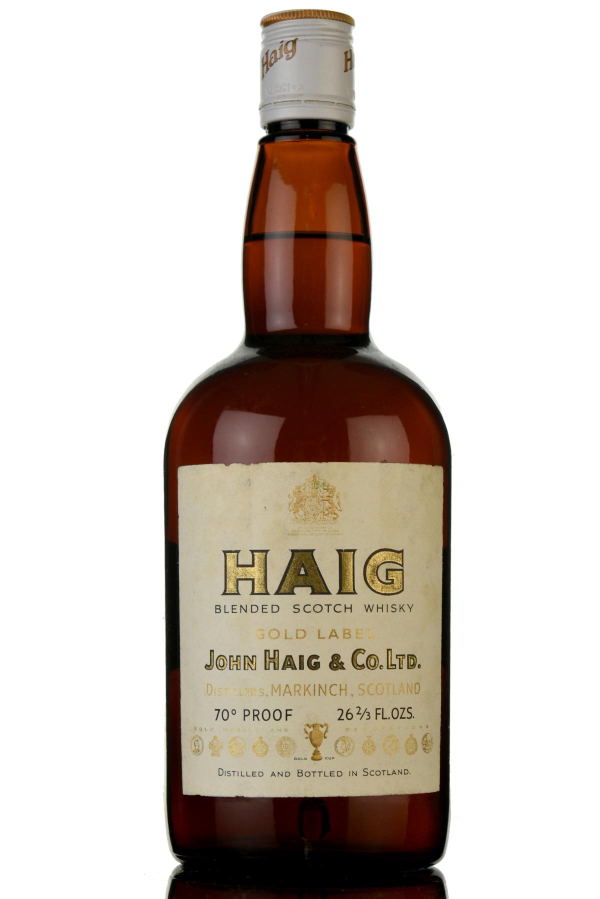 Haig Gold Label - 1970s