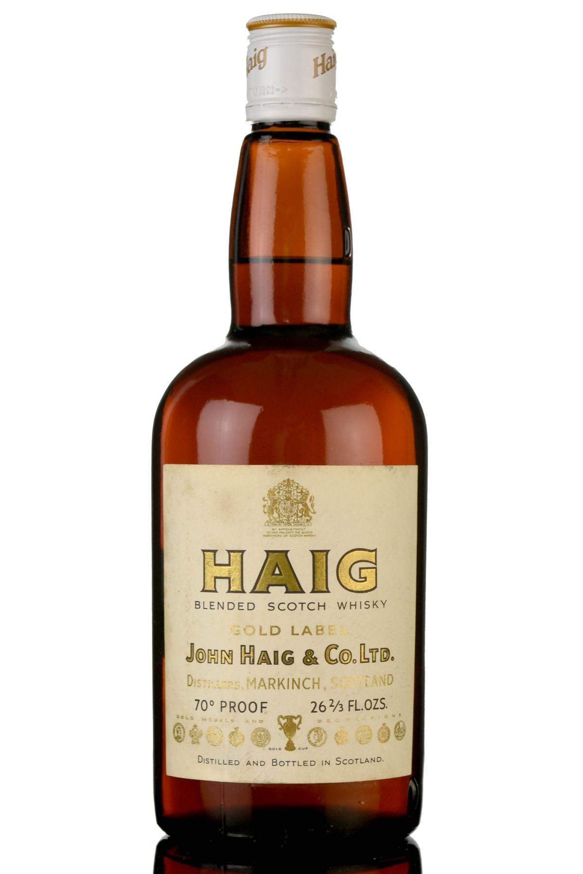 Haig Gold Label - 1970s