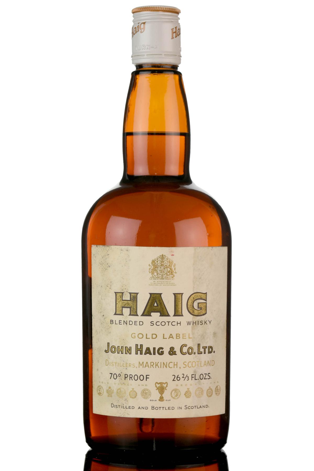 Haig Gold Label - 1970s